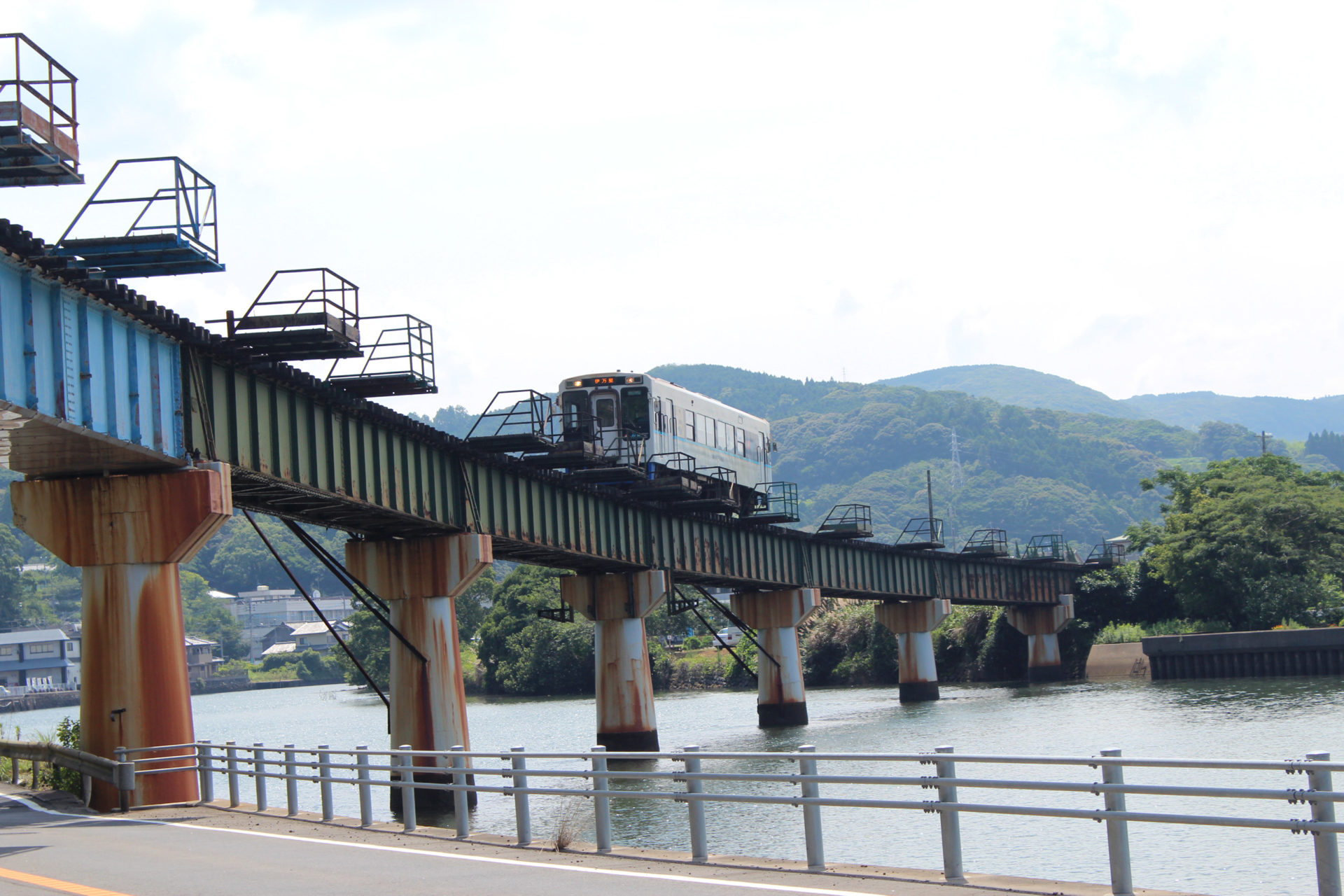 第一江迎川橋梁は激レアスポット